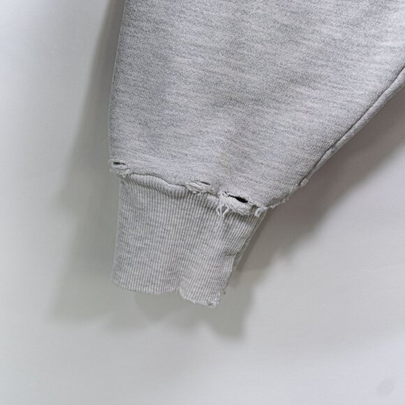 Princeton University Weave Sweatshirt VTG Large Chopped Cropped - Picture 14 of 15